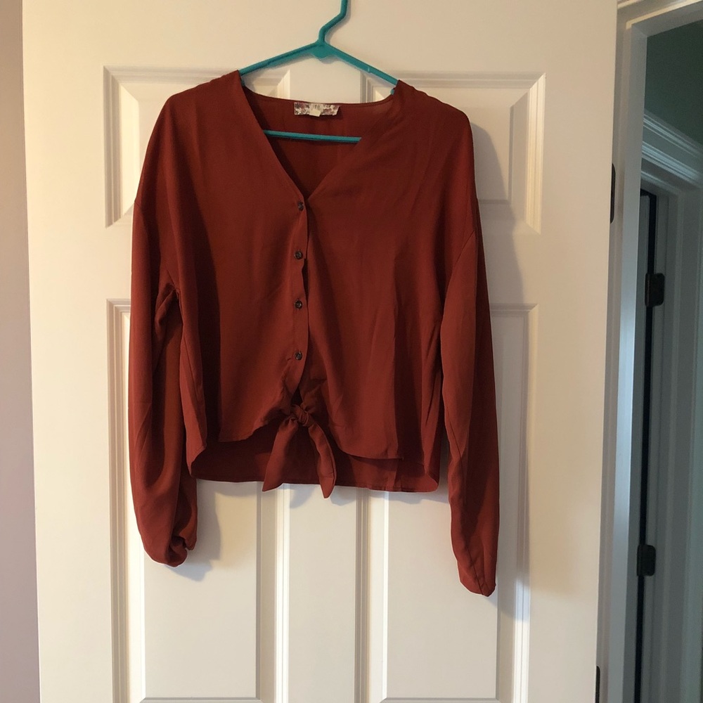 Cropped blouse